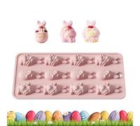 Candy Moulds | Non-Adhesive Fondant Mould - Chocolate Silicone Mould | For Cake Decoration Pudding Handmade Soap Paste Holiday Party