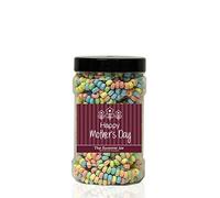 Candy Necklaces Small Sweet Jar - A Personalised Gift Jar Filled with Your Favourite Retro Sweets! Happy Mother’s Day