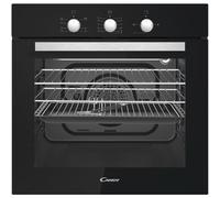 Candy OCGF12B Built-in LPG Single Oven with Natural Gas Conversion Kit, Black
