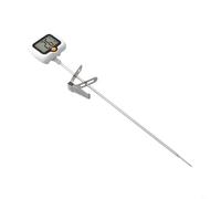 Candy Oil Syrup Digital Thermometer with Pot Clip and Stainless Steel Probe - Suitable for Baking Frying and Sugar Work