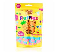 Candy Paradise Fluffiez Tutti Frutti Foam Gummies 12 x 100g - Soft Bear Sweets Halal