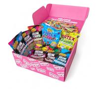 Candy Paradise Halal 1.8Kg Sweet Gift Box - Kids Candy Hamper with Lollipops, Jelly Pops, Novelty Candy - Birthday Gift for Boys & Girls (Sweet Treat Box)