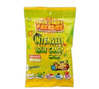 Candy Paradise Halal Sour Candy Paradise Intensely Sour Candy Hard Candy Mixed Fruits Flavours 60g Vegan (1)