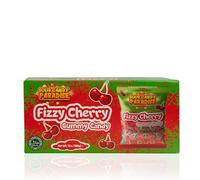Candy Paradise Halal Sour Gummy Candy 100g (Pack of 12, Fizzy Cherry)
