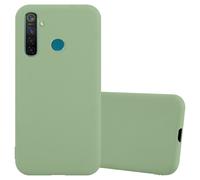 (CANDY PASTEL GREEN) Cadorabo Case for Realme 5 PRO / Realme Q Cover Protection TPU Silicone Gel Back case Candy Design