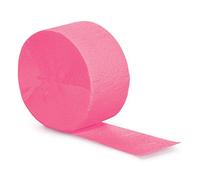 Candy Pink Crepe Streamer 81' Solid 12ct by Creative Converting