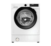 Candy ProWash 400 Integrated Washing Machine, 9 Kg Wash Capacity, 1400 RPM, A-20 percent Rated, hOn App Connectivity, 9 Rapid Cycles, White and Black, 60x53x82 cm - BC4S49M6DB8J-80