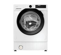 Candy ProWash and Dry 400 Integrated Washer Dryer, 9 Kg Wash plus 6 Kg Dry, Combined Cycle Class D, 1400 RPM, hOn App Connectivity, 7 Rapid Cycles, White and Black, 60x53x82 cm - BC4S496M6DB8-80