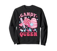 Candy Queen Cute Sweets Design for Women Girl Toddler Kids Sweatshirt