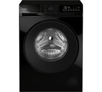 Candy Quick Pro Washing Machine, 9kg, Black, A-40%, 1400 RPM | Soft Drum, Mix-Power System, Anti-Bacterial Treatment, Quick Wash, GD 49B10B-80