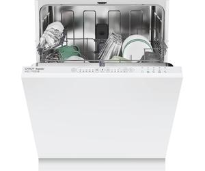 Candy RapidÓ CI3E53E0W Fully Integrated Full Size Dishwasher - White Control Panel with Fixed Door Hinge Kit - E Rated, White