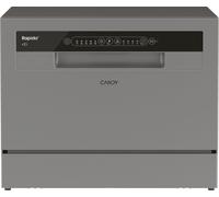 Candy Table Top Dishwasher CP 6E51LS-80 - Silver - 6 Place Settings