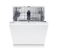 Candy CI 4C7L0W-80 Integrated Dishwasher, 14 Place Setting, Black Bezel, C Rated