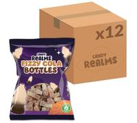 Candy Realms Fizzy Cola Bottles, 190 g Share Size Bag (Pack of 12)