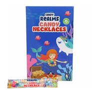 Candy Realms Necklace, Fruit Flavoured Sweet, Individually Wrapped, 17 g (Pack of 30)