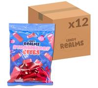 Candy Realms Strawberry Bites, 170 g (Pack of 12)