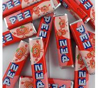 Candy Refills - 20 x 8.5g packs - Fruit Flavoured Brick Sweets - Mixed Packs or one flavour (lemon,orange,cherry,strawberry & raspberry) (20, Strawberry)