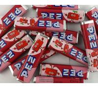 Candy Refills - 20 x 8.5g packs - Fruit Flavoured Brick Sweets - Mixed Packs or one flavour (lemon,orange,cherry,strawberry & raspberry) (20, CHERRY)