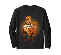 Candy Royalty Halloween Hero with Sweet Style Trick or Treat Long Sleeve T-Shirt