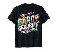 Candy Security Candyland Halloween Costume Kids Teens Adult T-Shirt
