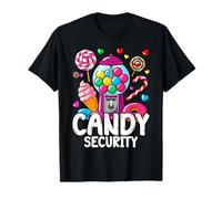 Candy Security Colorful Halloween Group Costume T-Shirt