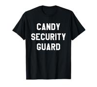 Candy Security Guard Shirt | Halloween Costumes for Parents T-Shirt