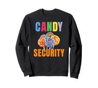 Candy Security Halloween Outfit for Parents for Mom and Dad Sweatshirt