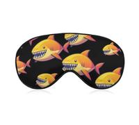 Candy Sharks Sleep Mask Eye Cover Shade | for Men Women Sleeping Travel Washable Adjustable Strap