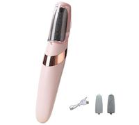 Candy Silk Pro 2 Callus Remover, 2025 New Electric Callus Removers with Carefine Sand/Coarse Sand, Portable LED Light Smooth Pedicure Wand for Feet Care, Removes Dry Hard & Dead Skin(Pink)