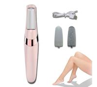Candy Silk Pro 2, Candy Silk Pro 2 Foot File, Foot Files for Hard Skin, Electric Callus Remover for feet, 2 Speeds, Waterproof, with Two Grinding Heads, LED Light (A)