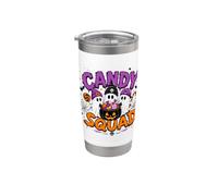 Candy Squad Halloween Ghost Trick Or Treat Spooky Costume Stainless Steel Insulated Tumbler