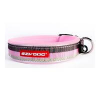 (CANDY STRIPE, SMALL) EzyDog Neo Classic Dog Collar | Neoprene Dog Collar