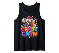 Candy Sweets Crew Gumball Machine Sweet Shop Party Halloween Tank Top