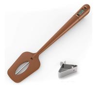 Candy Thermometer with Silicone Spatula, Digital Cooking Thermometer with Pot Clip, Instant Read