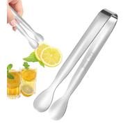 Candy Tongs - Stainless Steel Serving Tongs, Mini Party Food Tong | Non-Slip Grip Handle, Ergonomic Precision Tips, Compact Portable Bar Cocktail Buffet Accessory, Ideal for Fruits & Snacks