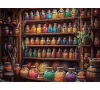 Candy Treehouse Puzzle - 1500 Piece Jigsaw Puzzles for Adults - The Back Features Printed Letter Guides - The Pieces fit Together Snugly - Wooden Puzzles for Adults - Gifts Man 34.3 X 22.4 In s7h-901