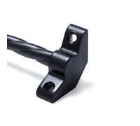 Candy Twist Quality Stair Rods 3/8" x 28.5" Wrought Iron Rope bar Plain Bracket Finial