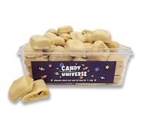 Candy Universe® Cinder Toffee 500g Tub - Plain Cinder Toffee - Traditional Naked Crunchy Honeycomb Sweets - Bulk Sweet Tub - Made Using A Traditional Recipe - A Great Sweet gift Idea!