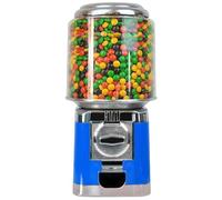 Candy Vending Machine, Commercial Coin Operated Bubblegum Dispenser for 22-32mm Capsules, Portable Interactive Game for Retail and Home Use