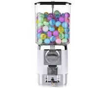 Candy Vending Machines, Coin Operated Bubble Gum Machine With 200 Empty Balls & 100 Stainless Steel Tokens, Gumball Bank Machine For Kids, For Toy Capsules Bouncy Balls, For Game Stores