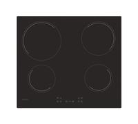Candy Vetroceramic Hob 60cm, 4 Zones, Black