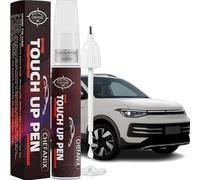 Candy White(LB9A/B4) Touch Up Paint Pen for VW/Volkswagen/Audi 2-in-1 Brush | Compatible with Golf/Passat/Tiguan/Beetle/Touran/Sharan/Polo/Touareg, Exact Color Match, Paint Scratch Repair Kit, 10-Min Fix