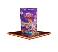 Candy4u Fizzy Shockwave Mixed Gummy Sweets, Tangy Flavour, Soft and Chewy, Assorted Candies, 500g, Perfect for Sharing (1kg Signature Pouch)