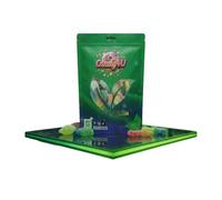 Candy4U The Radioactive Toxic Sour and Fizz Edit, Vegan Mix, Assorted Fruit Gummy Sweets 300g-1kg (1kg Signature Pouch)