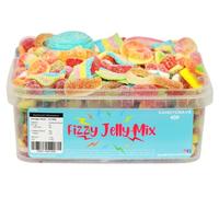 Candycrave Fizzy Mix Tub 600g | Assorted Fizzy Jelly Sweets | Bulk Tub | Pick & Mix Favourite