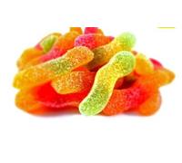CandyCrave Fizzy Sour Fruit Worms (2Kg) Fizzy Coated Jelly Sweets Delicious Tasty And Twisty Treat Gift Hamper