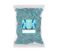 Candycrave Giant Fizzy Blue Bottles 2kg | Blue Jelly Sweets | Sour Sugar Coated | Fruit Flavoured | Perfect for Parties, Birthdays, Sharing and More