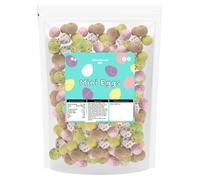 Candycrave Mini Eggs Pouch 1kg | Speckled Shell Milk Chocolates | Classic Crunch & Creamy Centre | Ideal for Gifting & Events