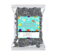 Candycrave Super Value Liquorice Cream Rock | 1kg Bag | Vegan & Halal