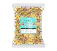 Candycrave Vegan Fizzy Worms 2kg | Jelly Sweets | Multi-Coloured | Fizzy Coating| Vegan Friendly | Fruit Flavoured | Perfect for Parties, Celebrations and Sharing Treats